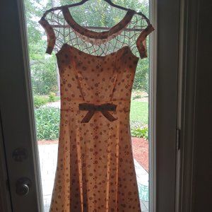 Tatyana pinup inspired cocktail dress